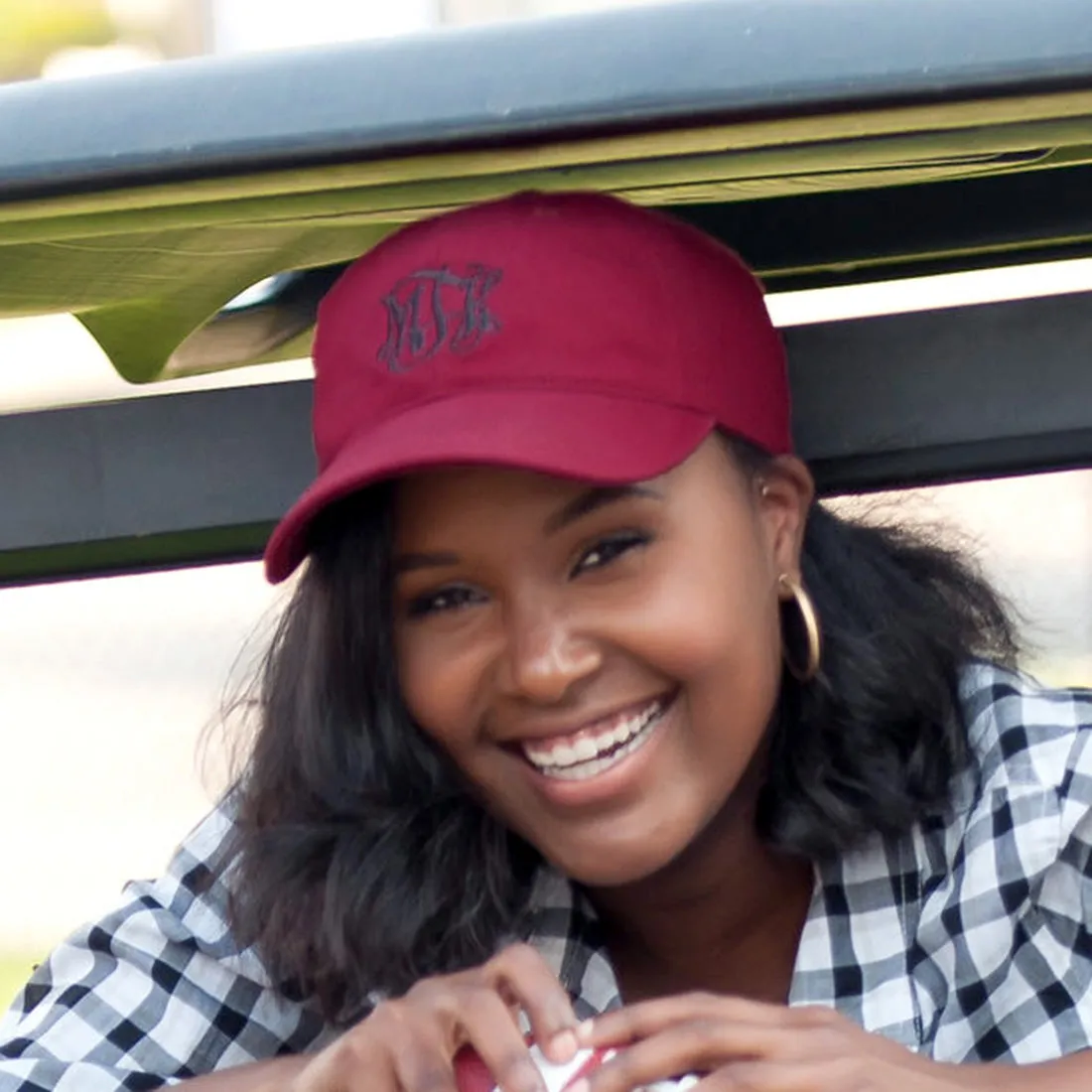 Hats Monogrammed Adult size Cap