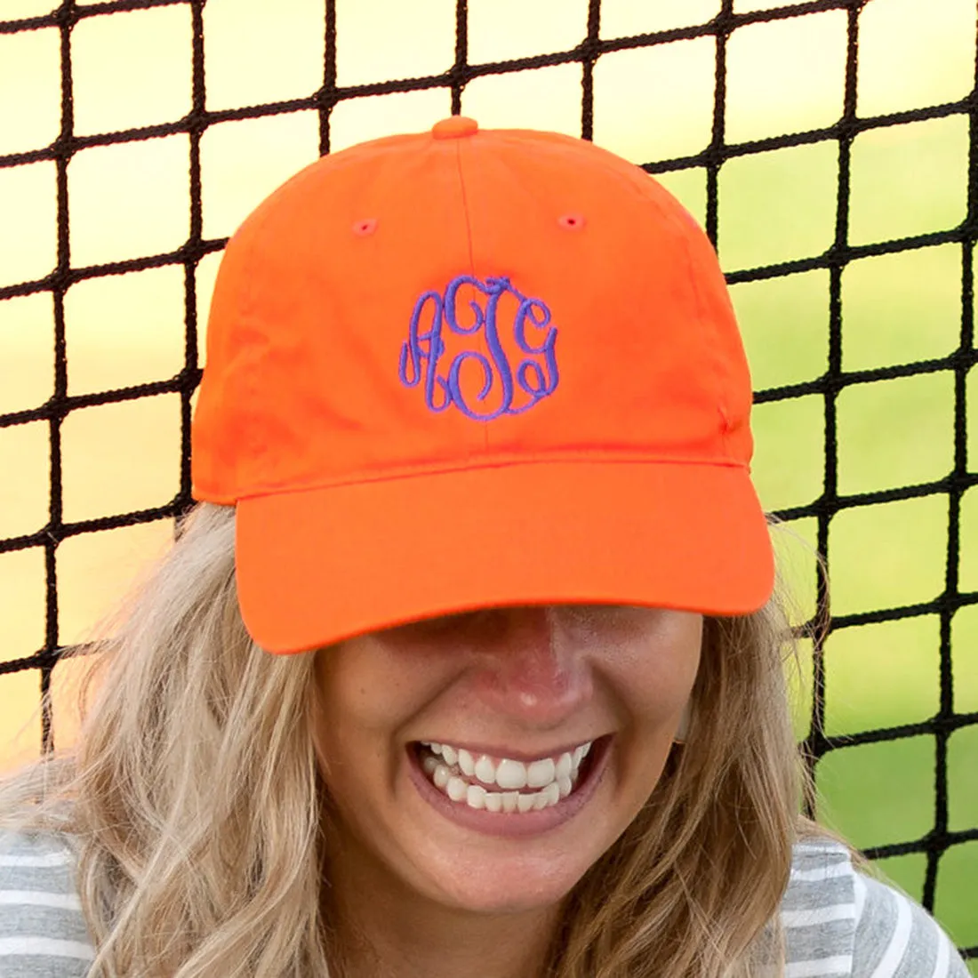 Hats Monogrammed Adult size Cap