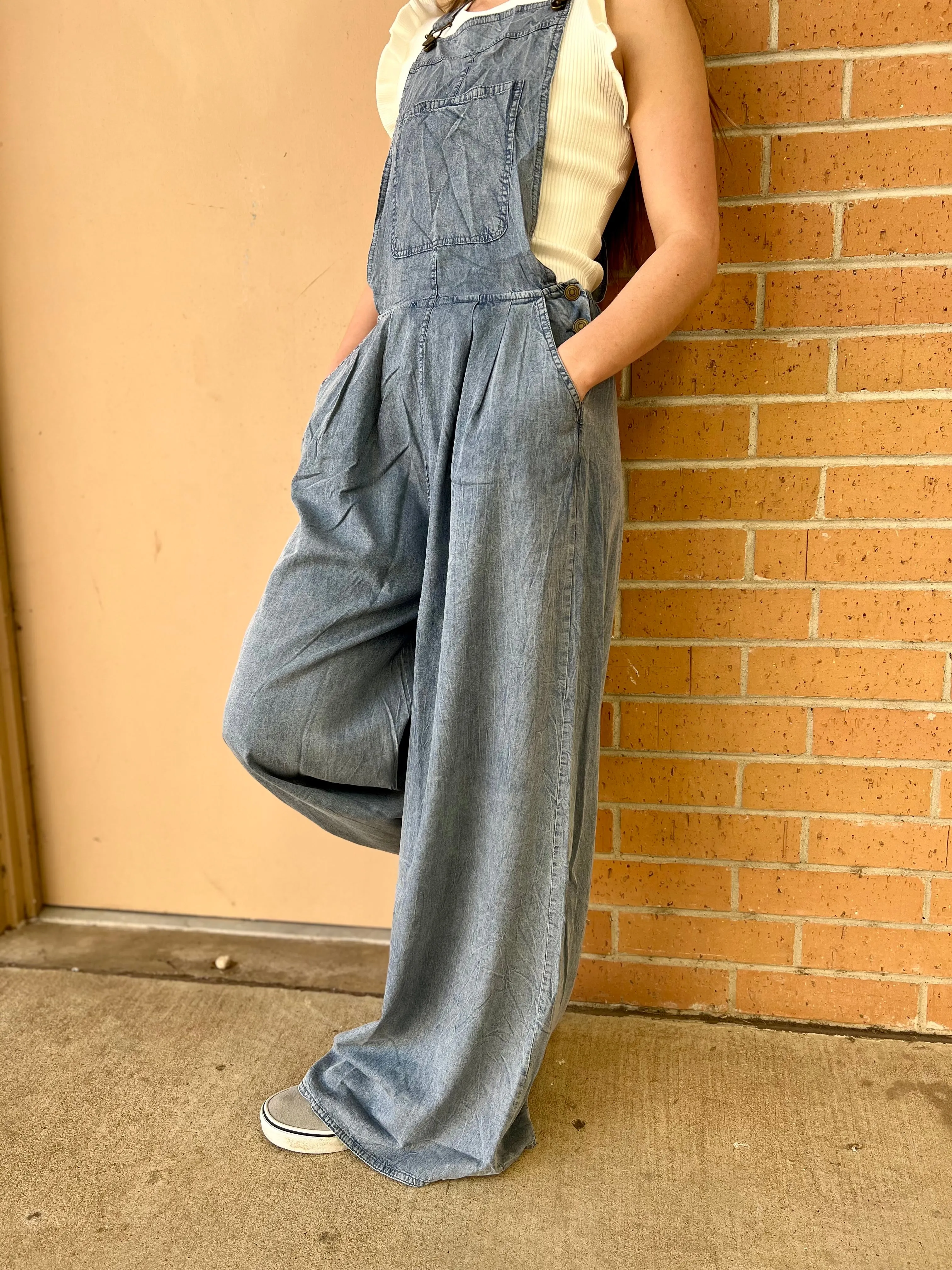 It's Chambray Overalls