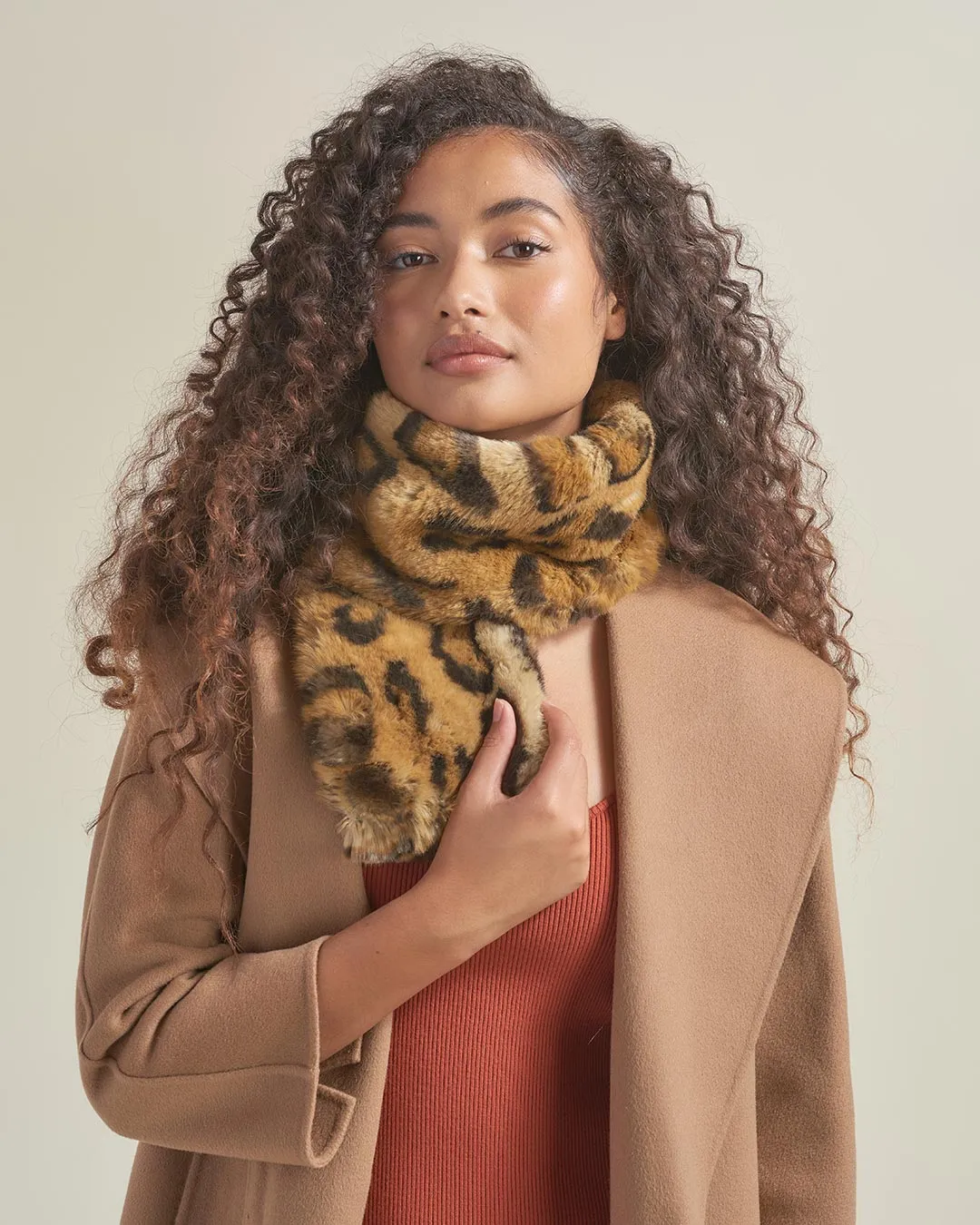 Jaguar Luxe Faux Fur Scarf | Women's