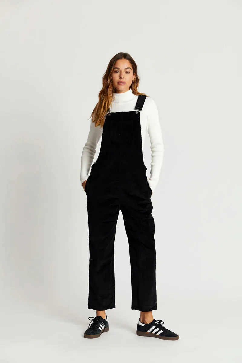 Joy Organic Dungarees by Komodo (black)