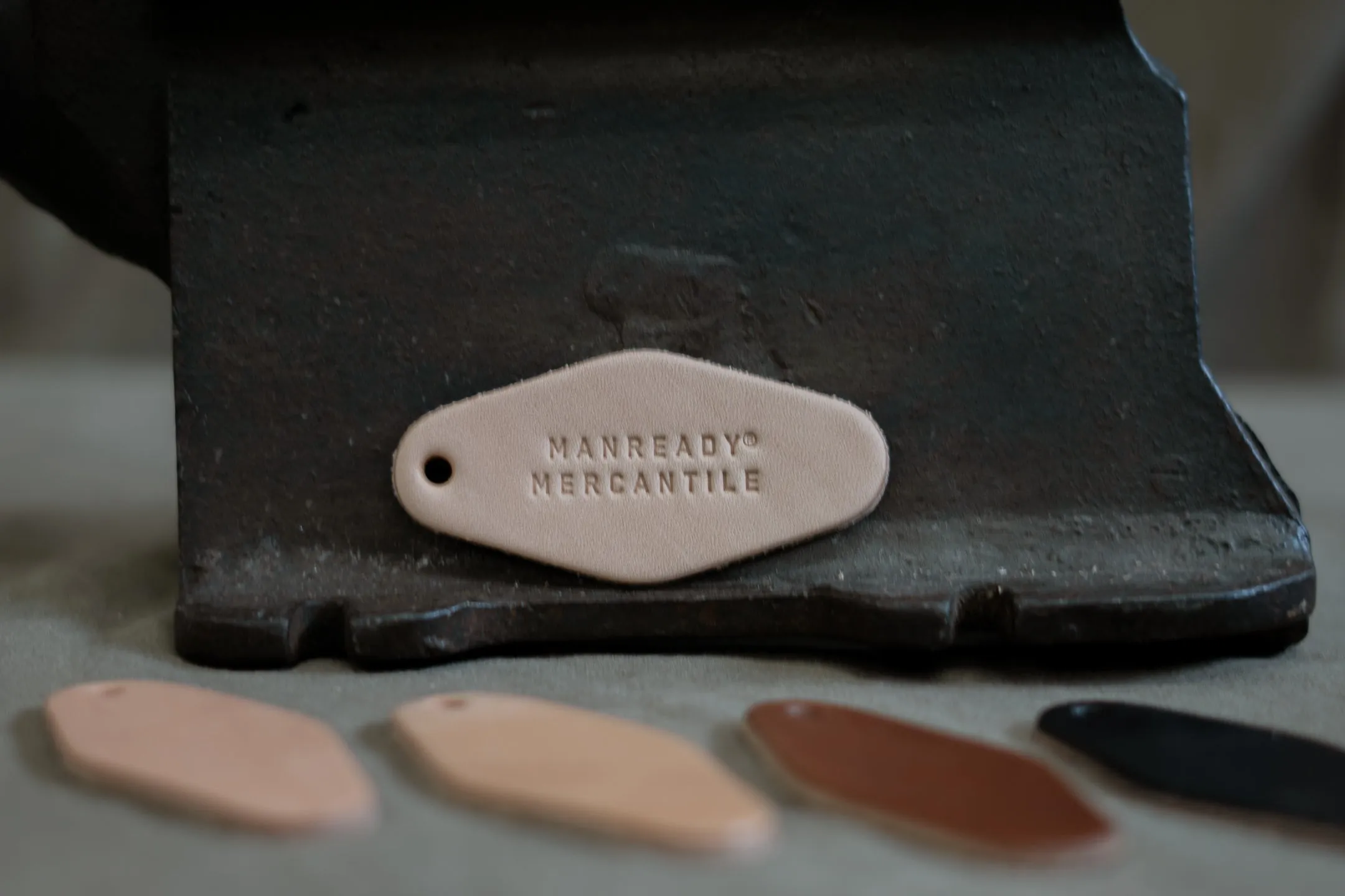 Leather Motel Key Tag | Manready Mercantile | Manready Mercantile