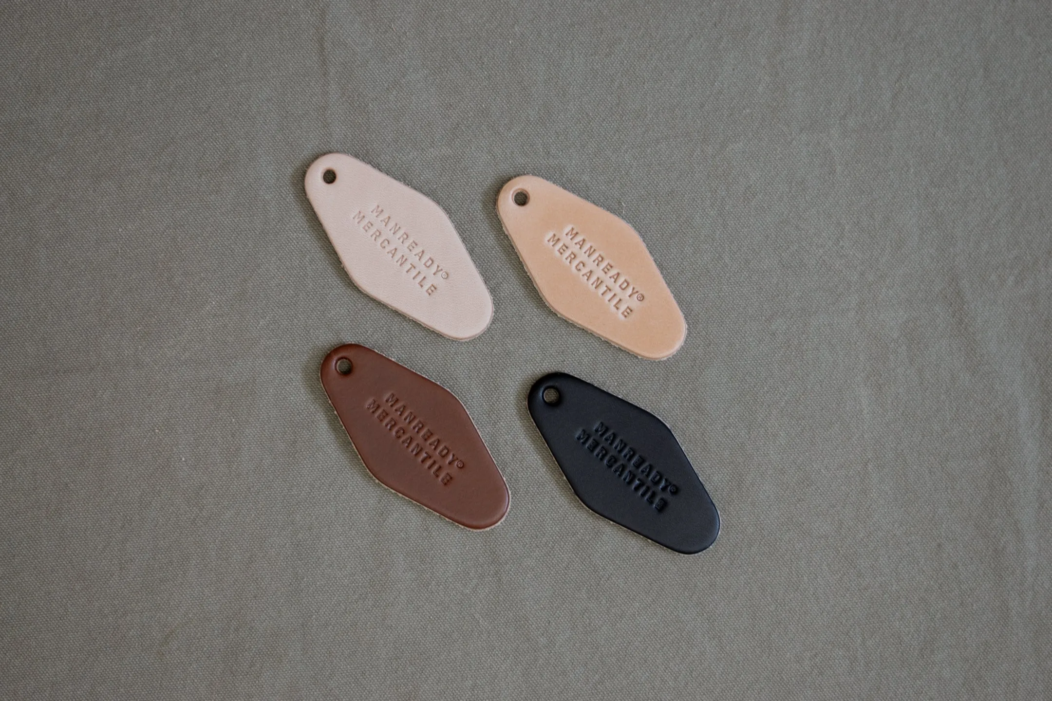 Leather Motel Key Tag | Manready Mercantile | Manready Mercantile