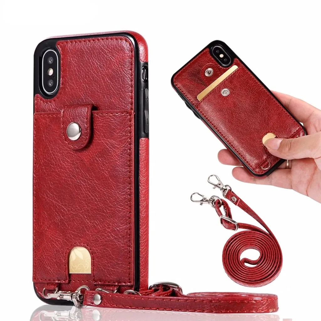 Leather Wallet For iPhone