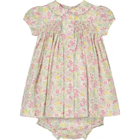 Liberty Print Baby Dress - Tessa