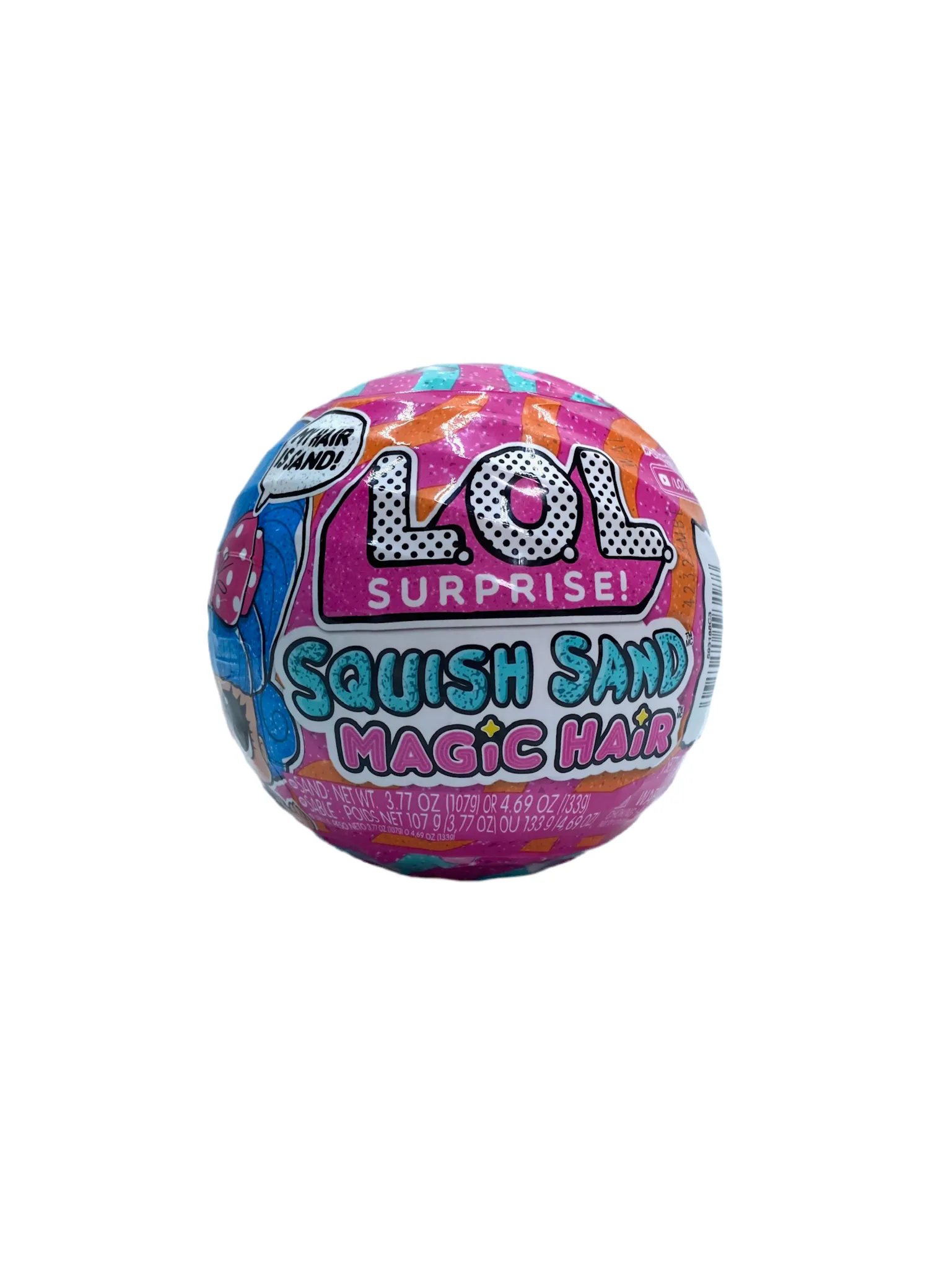 LOL Surprise Squish Sand Magic Hair Ball