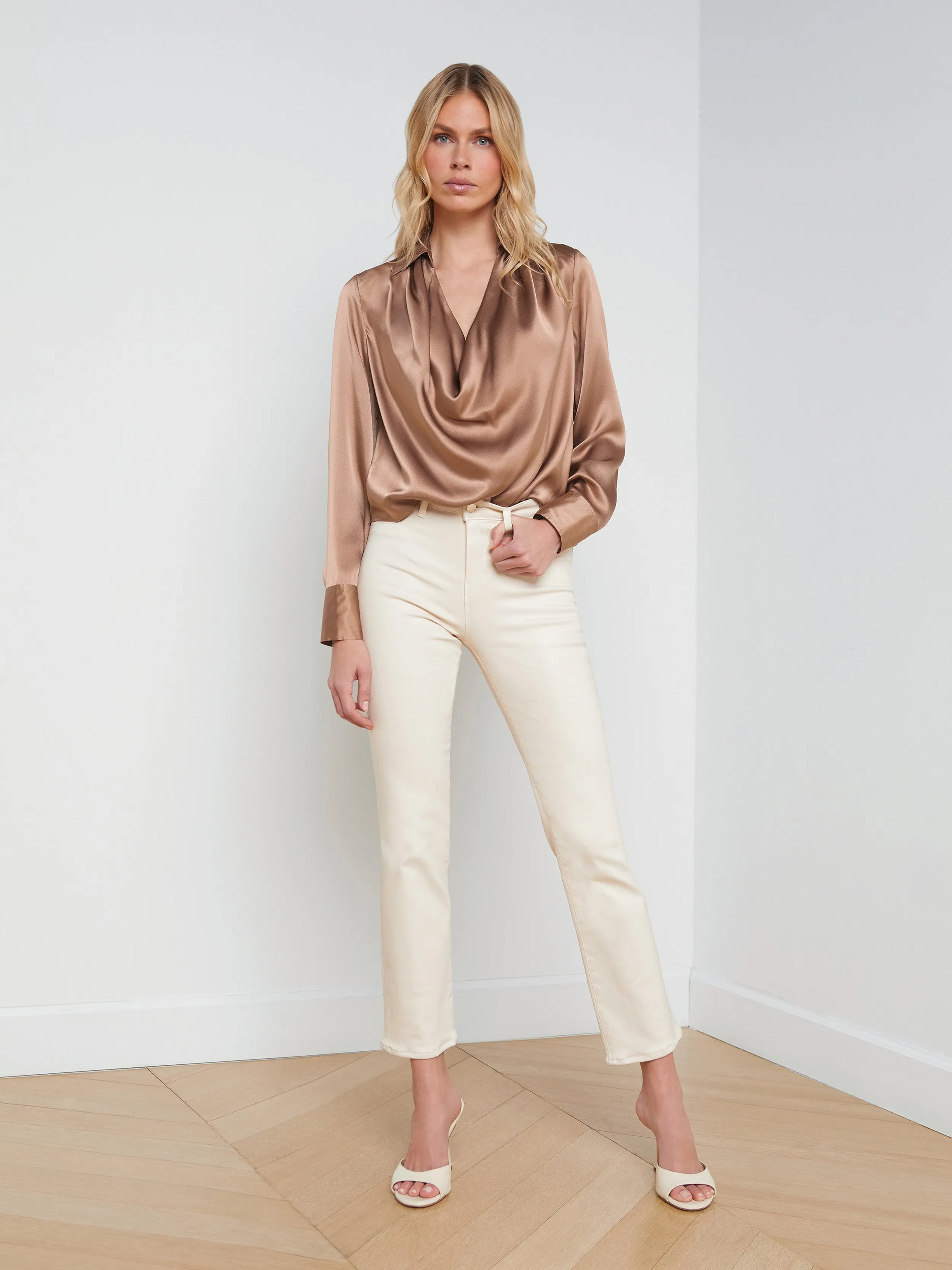 Lotus Silk Blouse