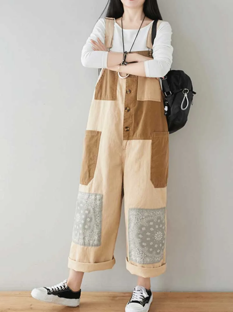 Loving Memory Denim Overall Dungarees