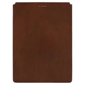 MacBook Sleeve // Light Brown  / Orange