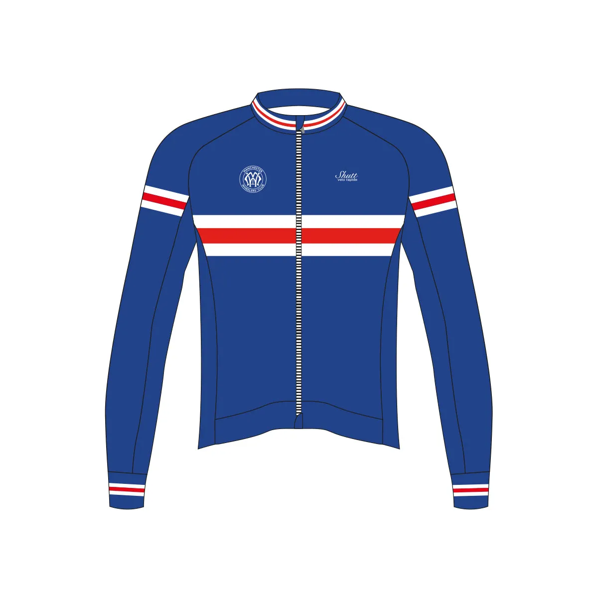 Manchester Wheelers Long Sleeve Lightweight Jersey