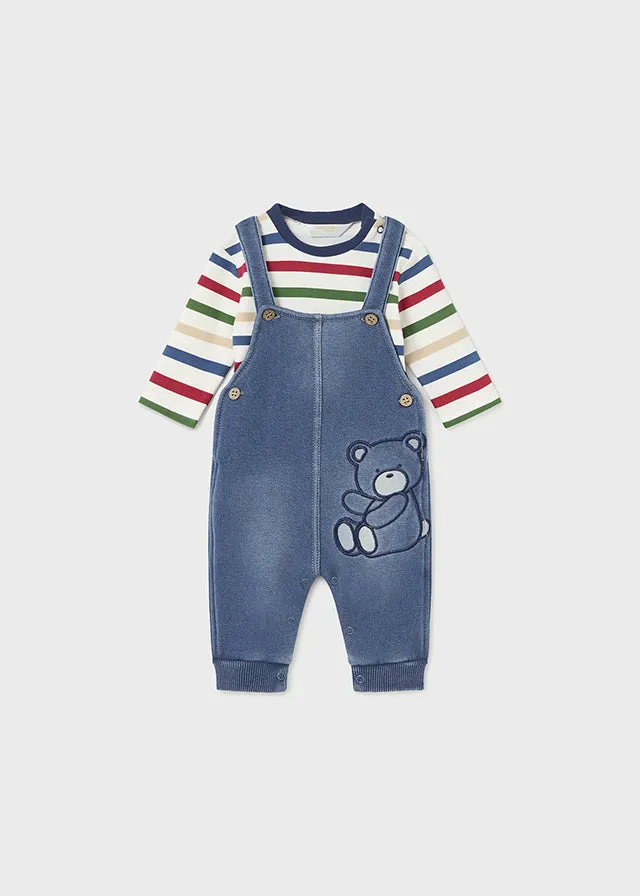 Mayoral Baby Boys Dungarees Set