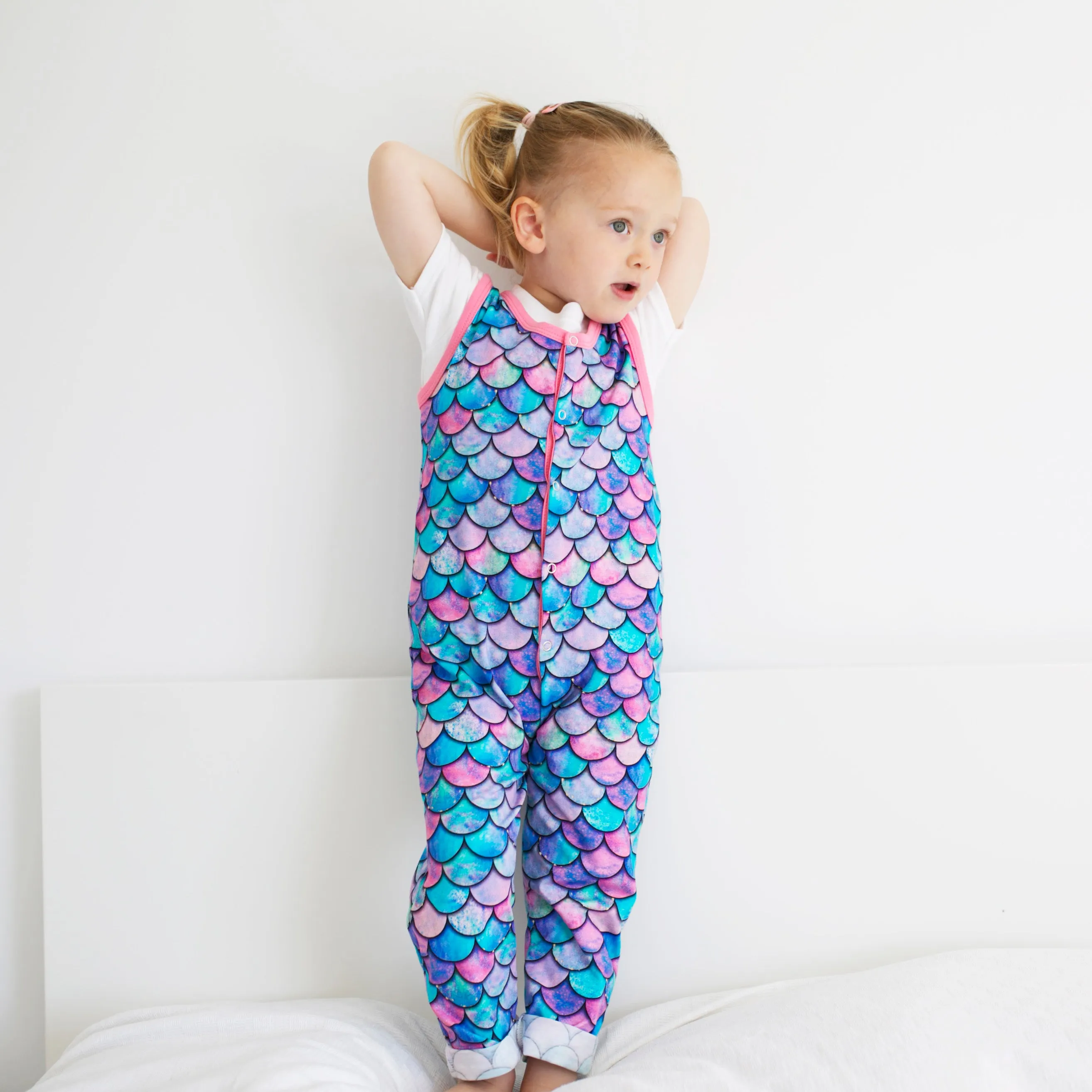 Mermaid Dungarees 1-6 Years