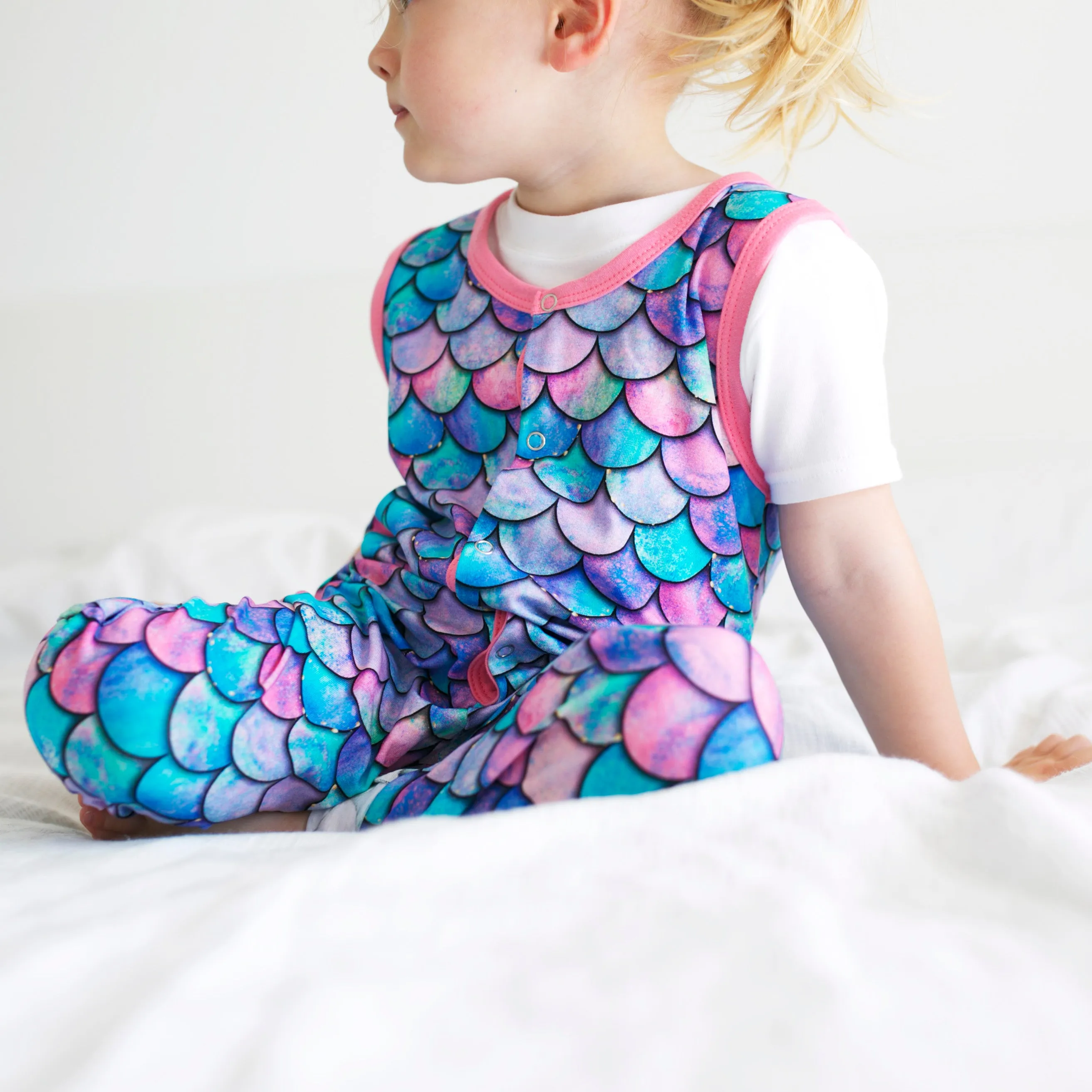 Mermaid Dungarees 1-6 Years