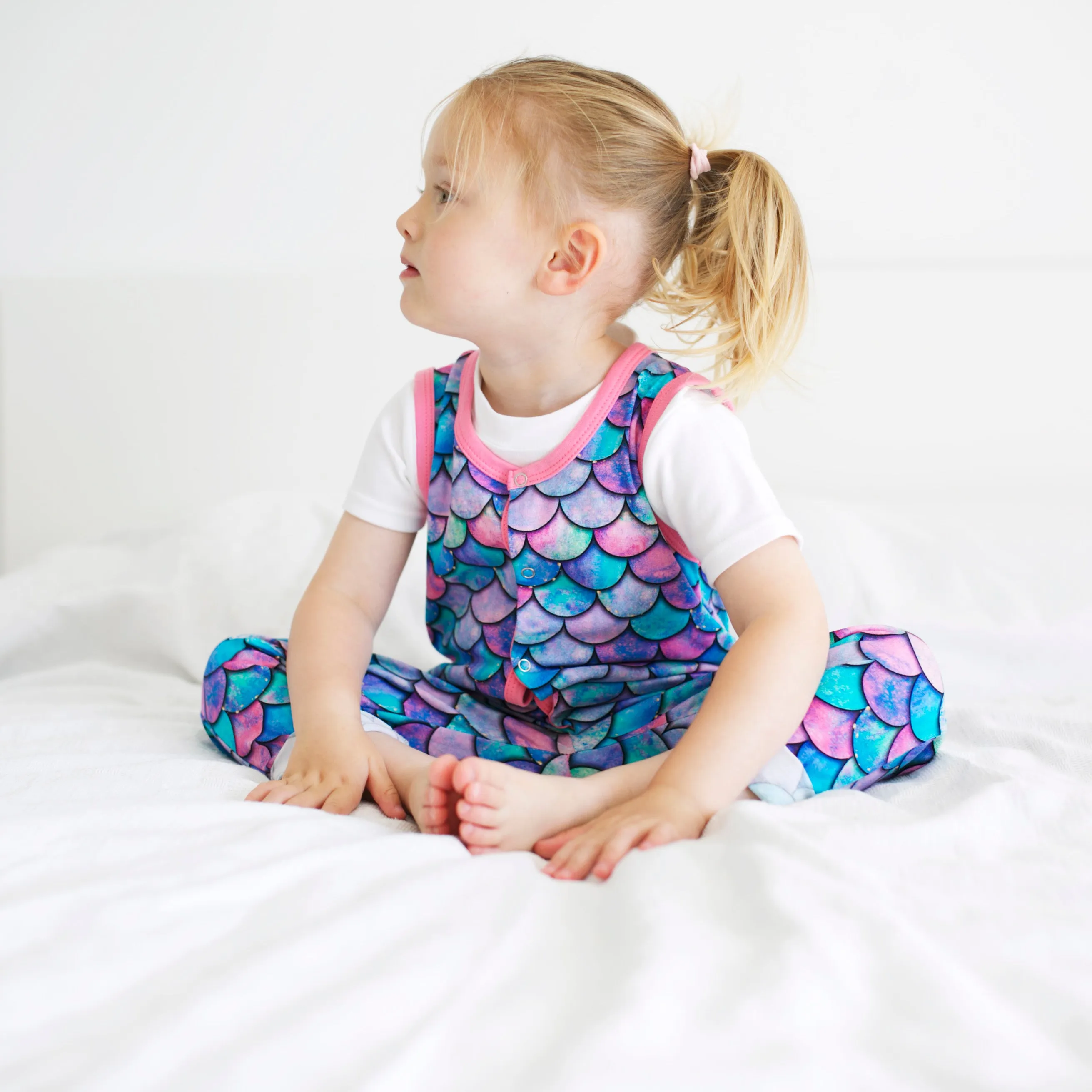 Mermaid Dungarees 1-6 Years