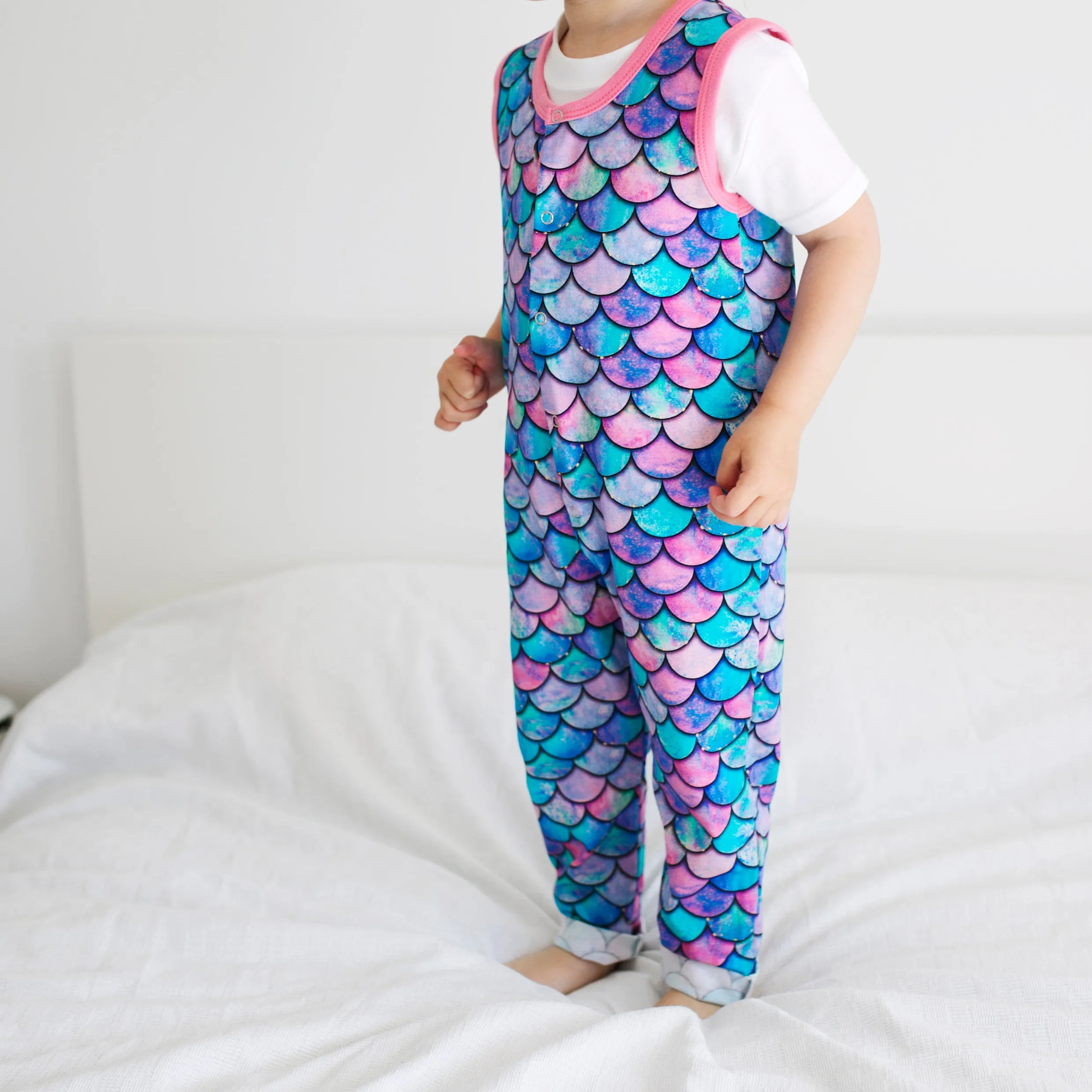 Mermaid Dungarees 1-6 Years