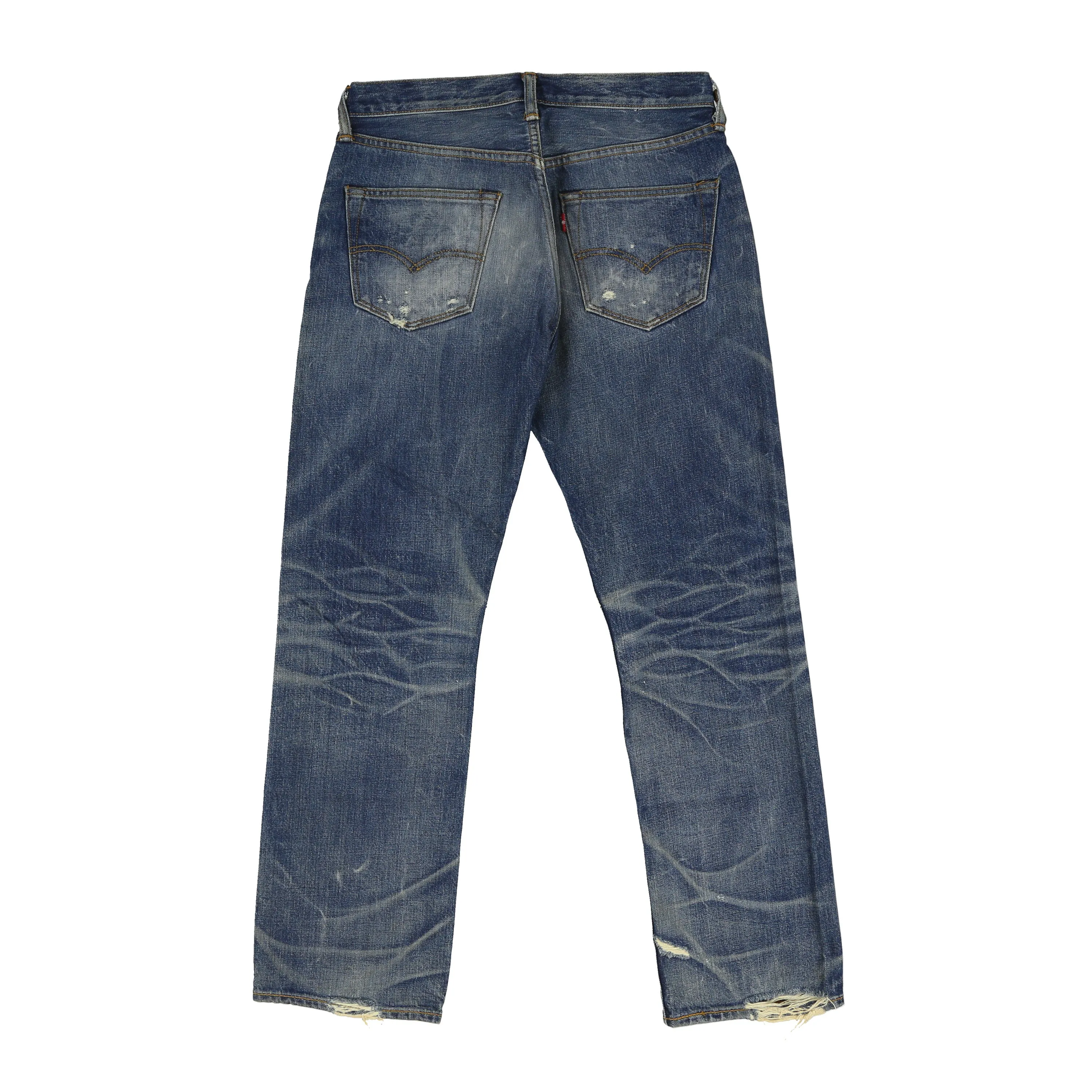 New Sample Levis 501 Distressed Denim Jeans