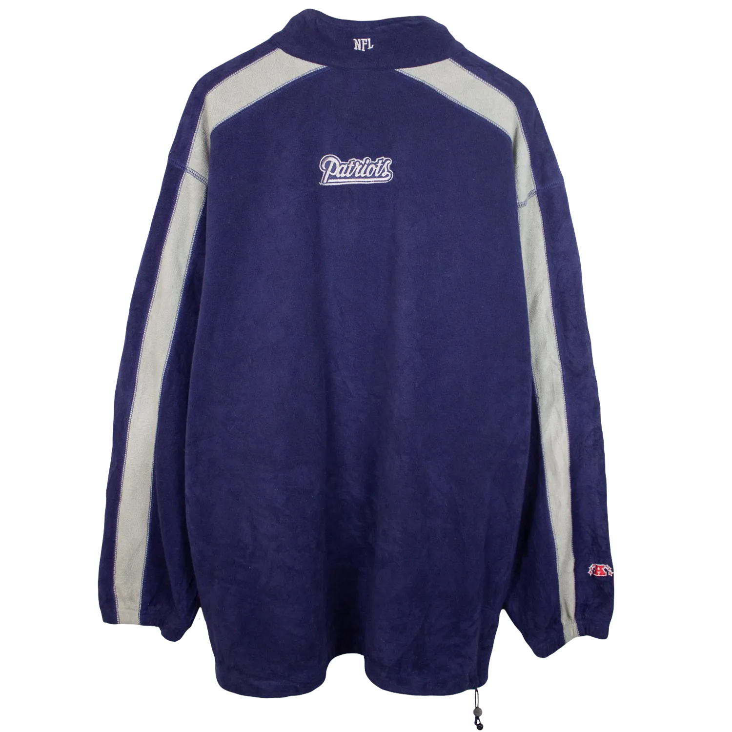 NFL Team Apparel Patriots Fleece Quarter-Zip (XL)