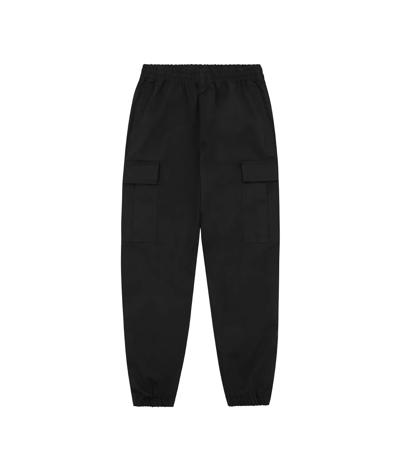 OVERDYED CARGO PANTS - BLACK