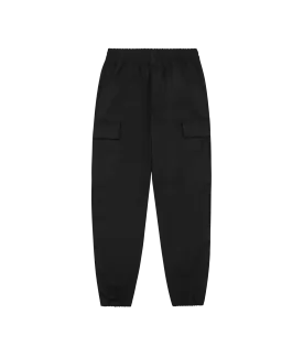 OVERDYED CARGO PANTS - BLACK