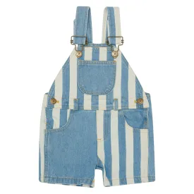 Patchwork Denim Shorts - Dotty Dungarees