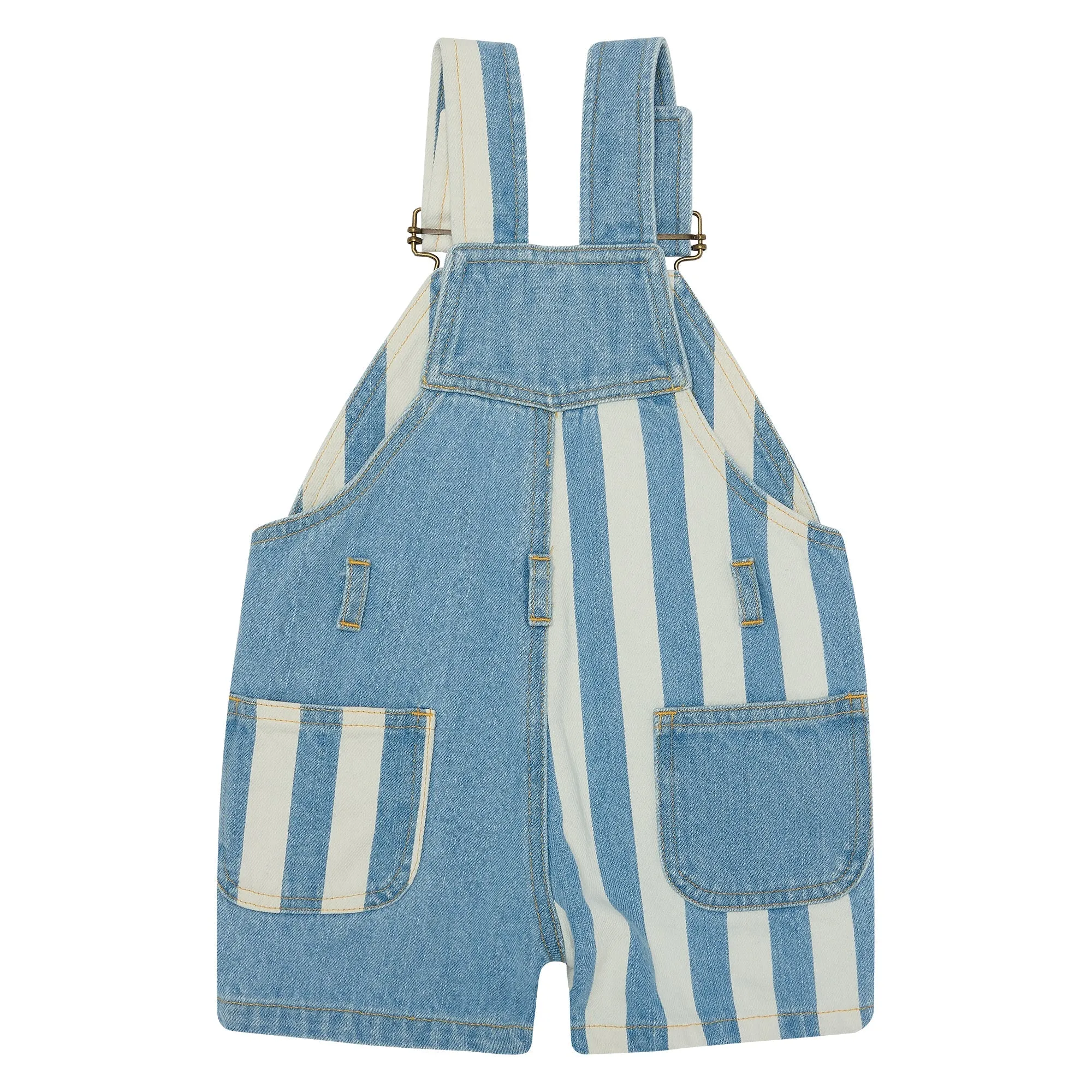 Patchwork Denim Shorts - Dotty Dungarees