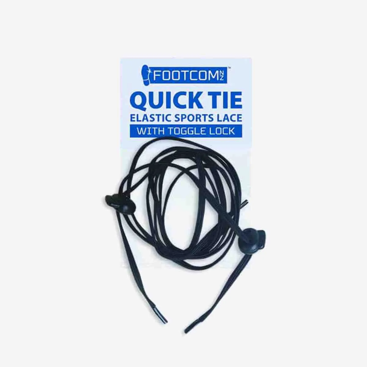 QuickTie Elastic Sports Black