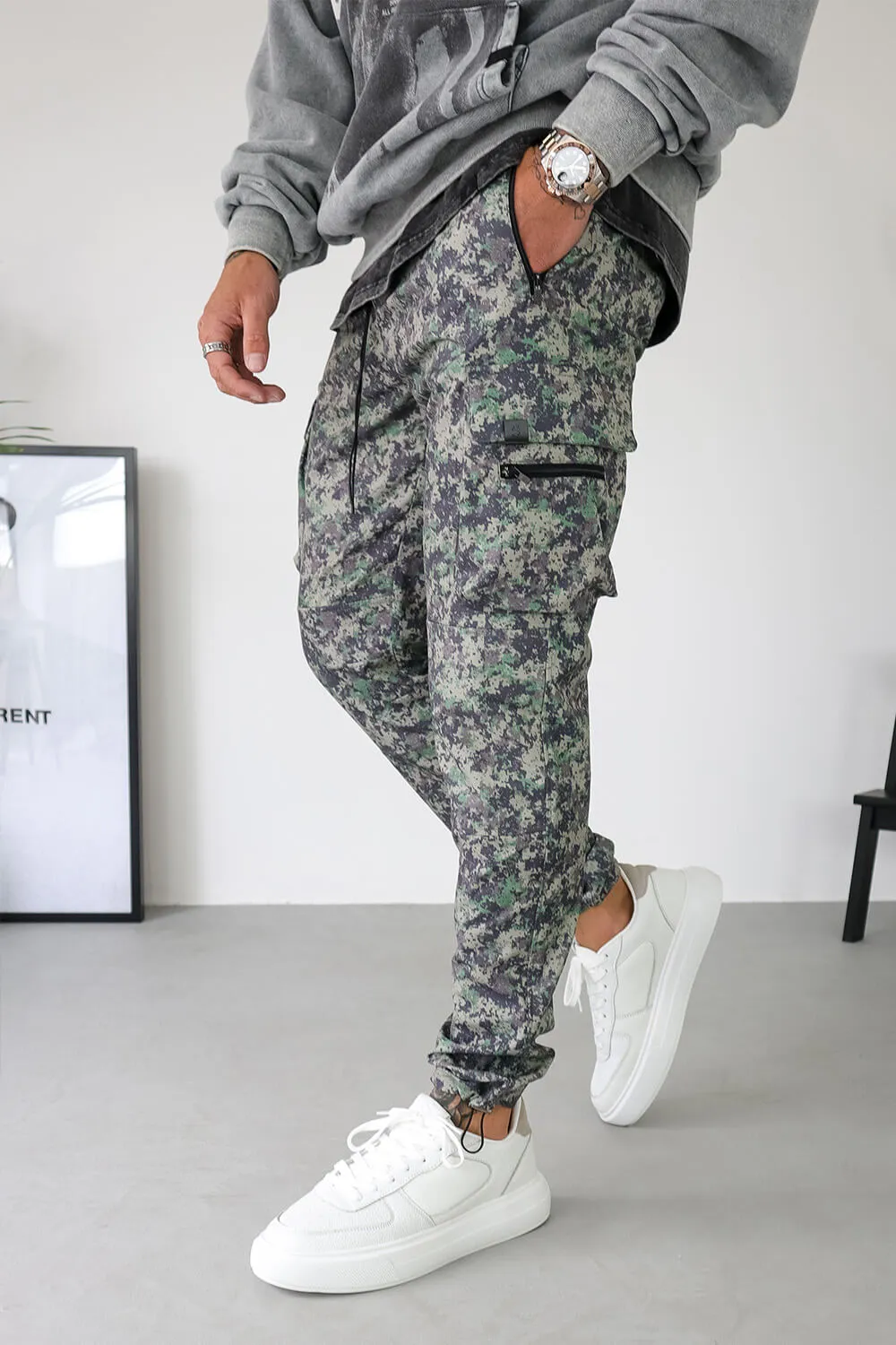 Raptor Cargo Pants - Digital Camo