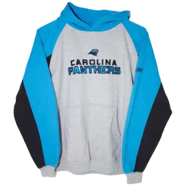 Reebok Vintage Embroidered NFL Carolina Panther Big Logo Hoodie (S)