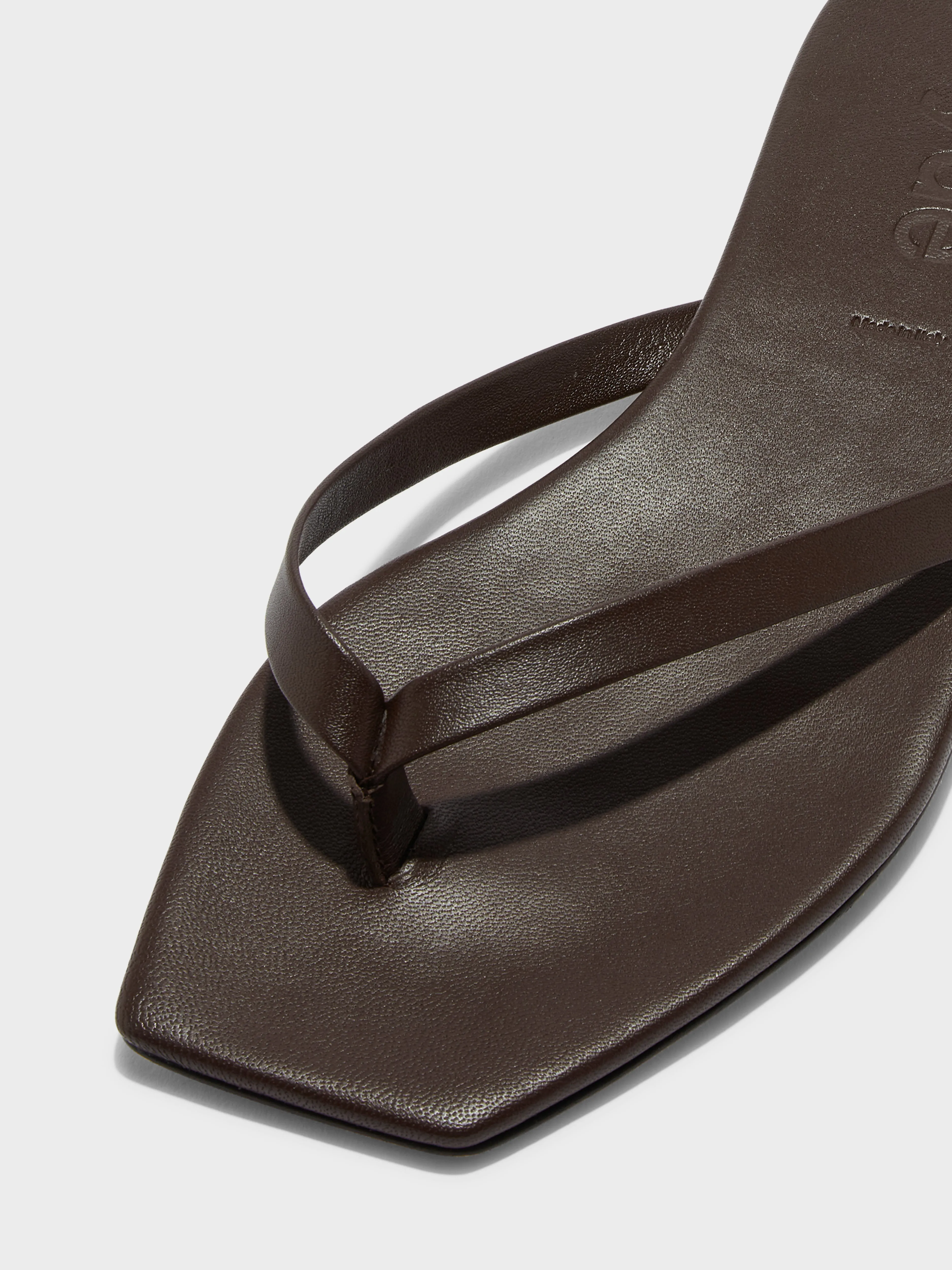 Renee Leather Toe-Post Sandals