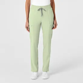 RENEW Women's High Waist Slim Leg Scrub Pant - Fresh Mint