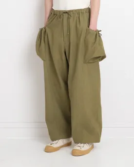 Salt Pants - Olive Slub