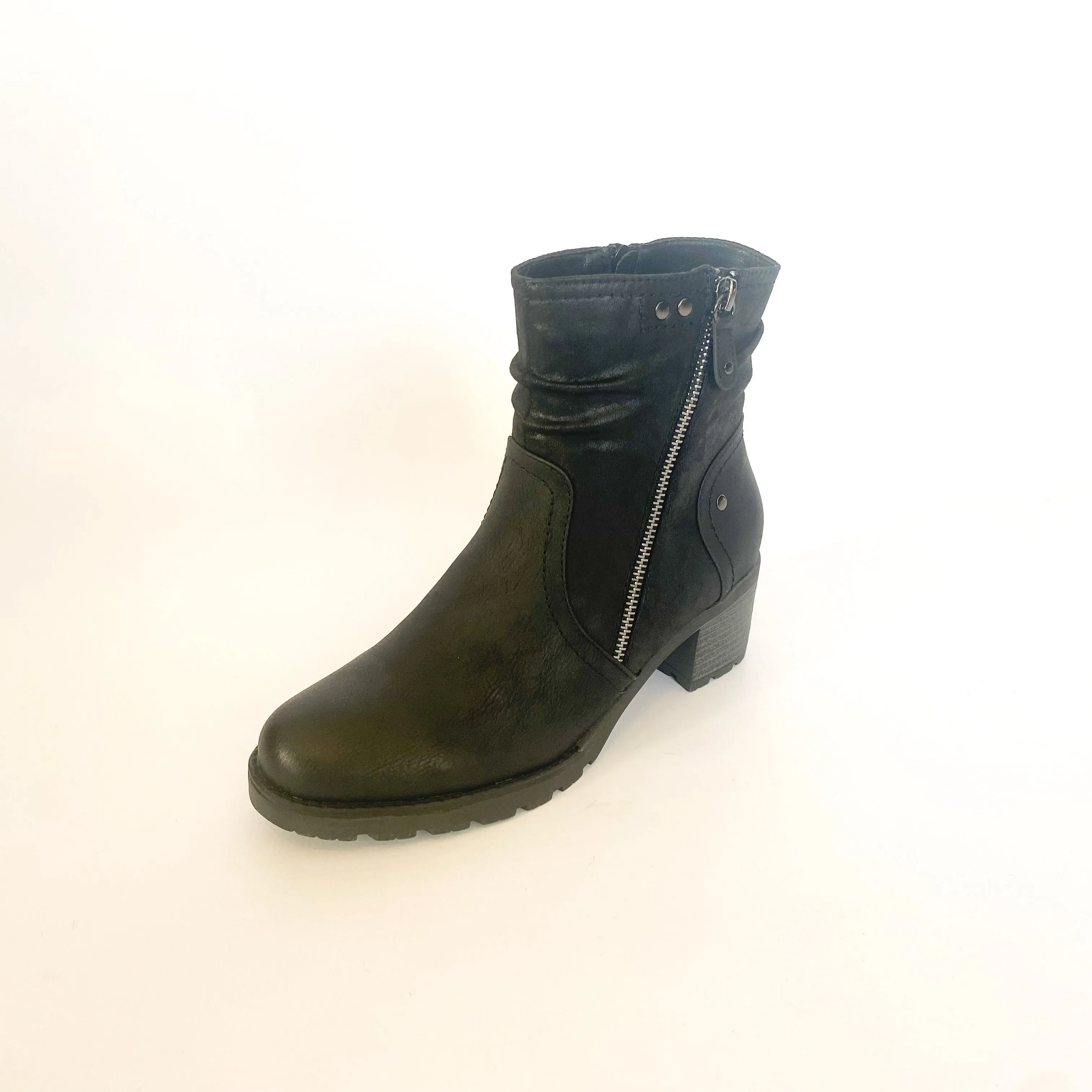 Savoy black ankle boot