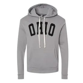 Tailgate Ohio black - Fleece Hoodie