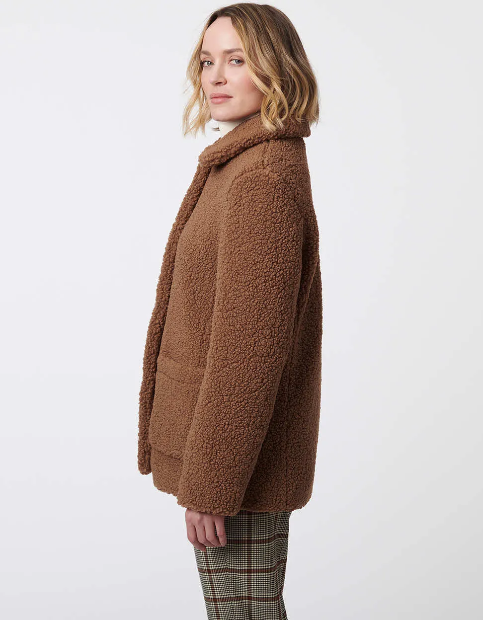 Teddy Vegan Fur Jacket