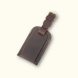 The Everyman Tag – Leather Luggage and Bag Tag