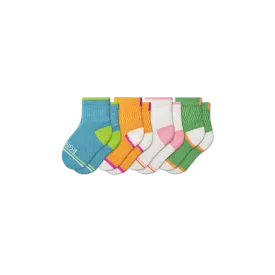 Toddler Lightweight Retro Knit Calf Sock 4-Pack