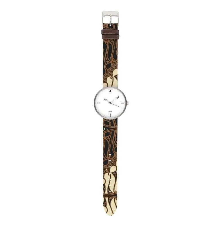 WISH W2001L/05B JAM TANGAN BATIK