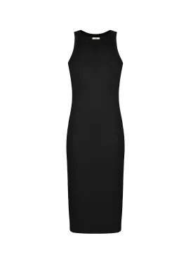 Women's 365 Lightweight Rib Tank Dress—black