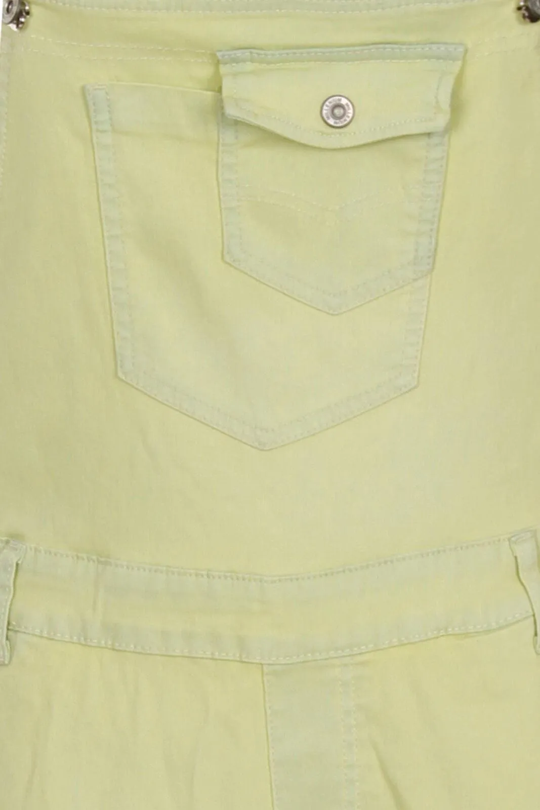 Womens Lightweight Dungarees - Yellow - Size UK6 & 8