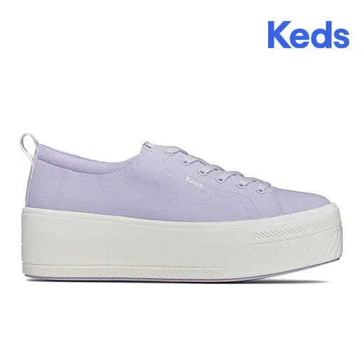 Women's Platform Skyler Canvas Sneaker Lilac (WF67928)